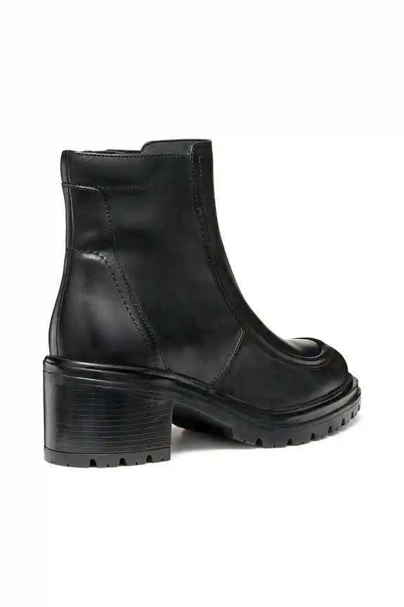 Обувь Кожаные полусапожки Geox D DAMIANA D56QCB.00043.C9999 чёрный
