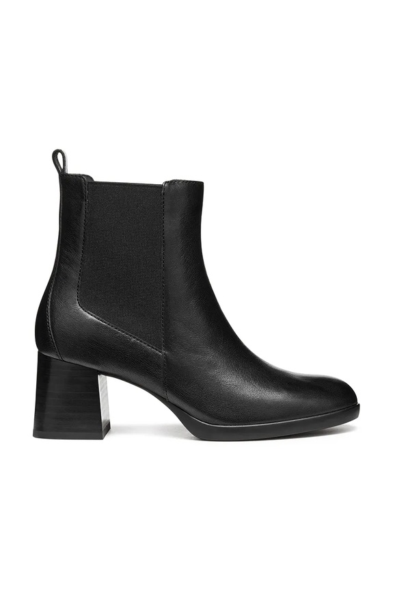 Topánky chelsea Geox D WALK PLEASURE 55 textilný čierna D56XBC.00081.C9999
