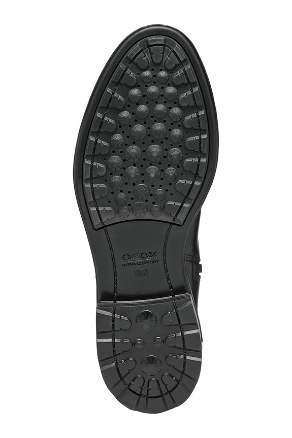 Kožené čižmy Geox D WALK PLEASURE D46TGD.00043.C9999 čierna