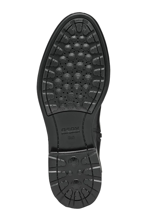 Kožené čižmy Geox D WALK PLEASURE D46TGD.00043.C9999 čierna
