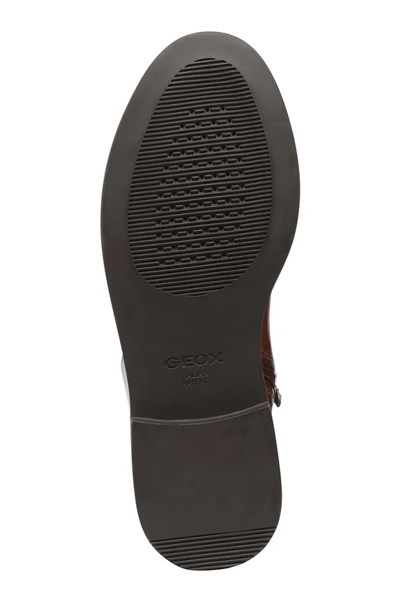 Kožené čižmy Geox D SERILDA D46WYA.00043.C6002 hnedá