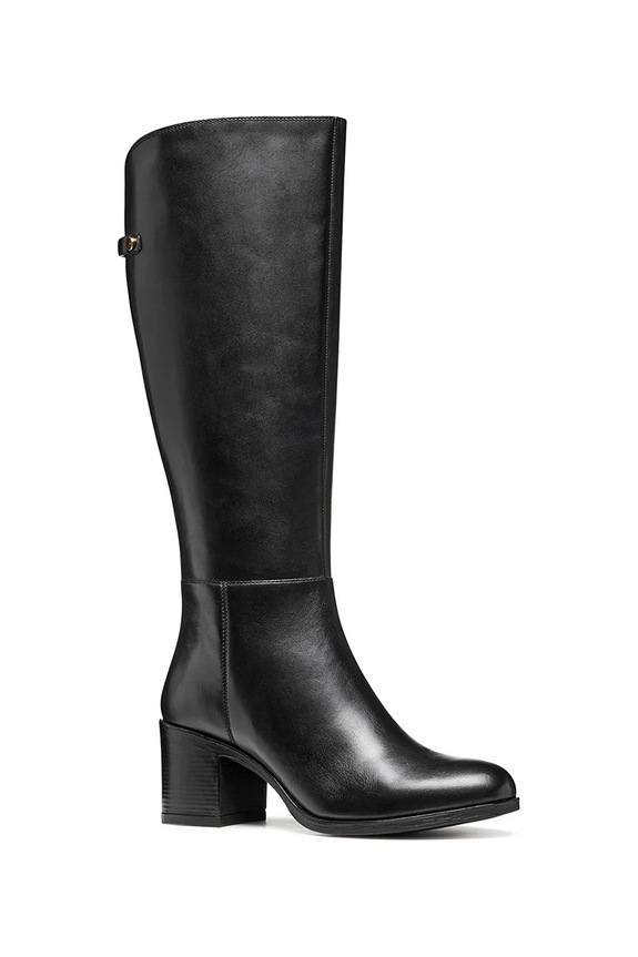 Vysoké čižmy Geox D NEW ASHEEL D56FSB.00043.C9999 čierna AW25