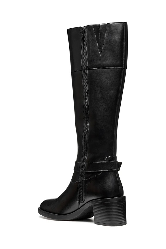 Kožené čižmy Geox D SERILDA 60 čierna D56XXB.00043.C9999