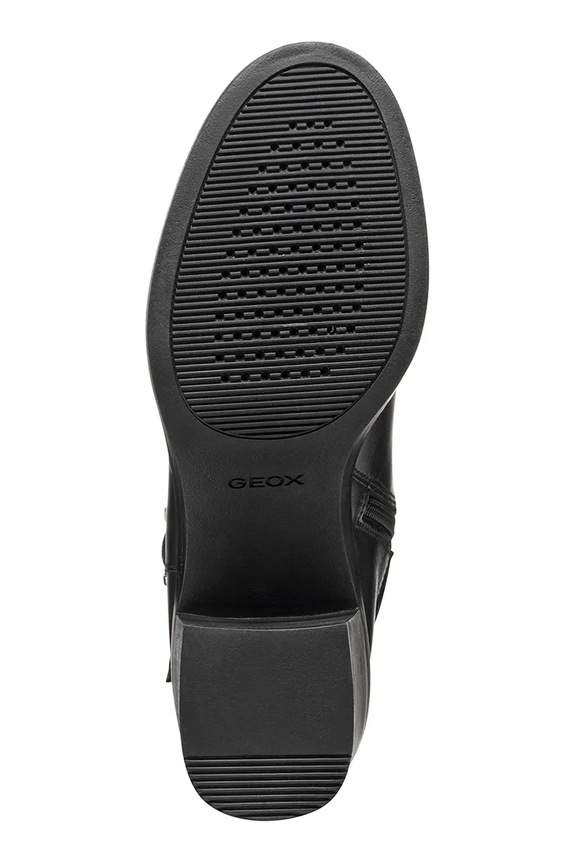 Kožené čižmy Geox D SERILDA 60 D56XXB.00043.C9999 čierna