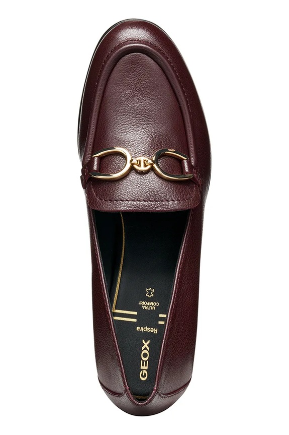 Δερμάτινες γόβες Geox D WALK PLEASURE 55 D46XBF.00081.C7011 μπορντό