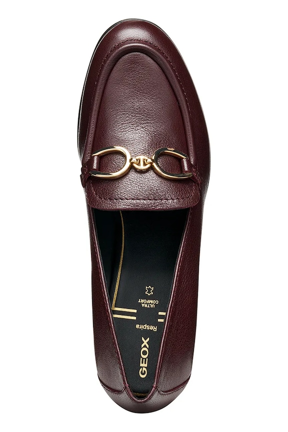 Δερμάτινες γόβες Geox D WALK PLEASURE 55 D46XBF.00081.C7011 μπορντό