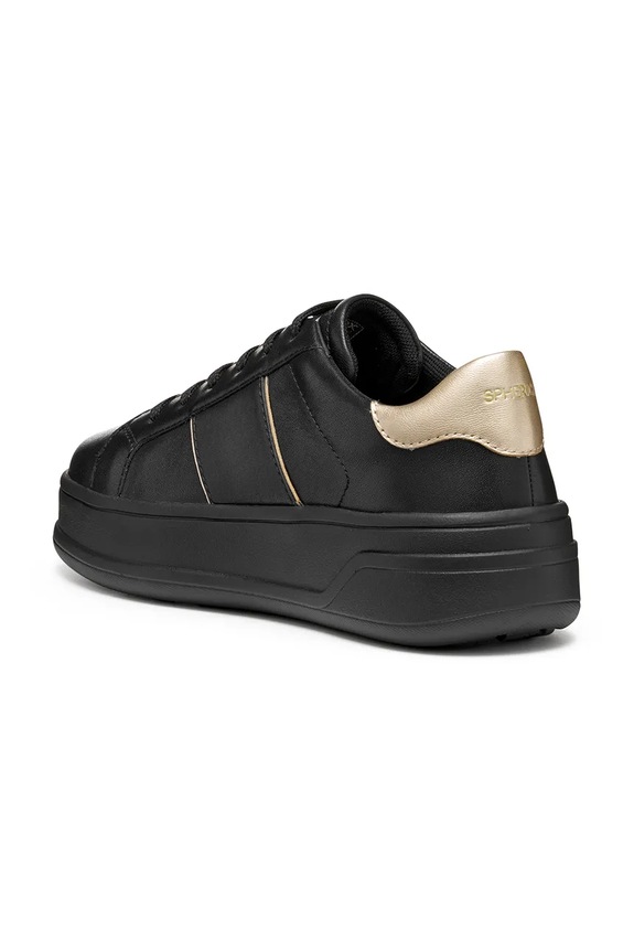 Kožne tenisice Geox D SPHERICA ECUB-2 crna D56WVB.085Y2.C9258