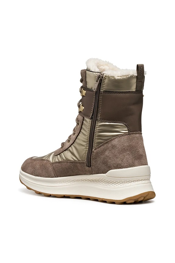 Členkové topánky Geox D SPHERICA ACTIF X2 hnedá D46WPA.0FU22.C6172