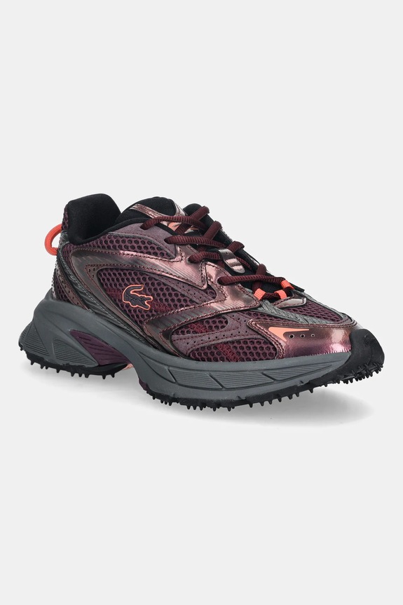 Tenisky Lacoste L003 Evo usňová koža fialová 50SFA0121