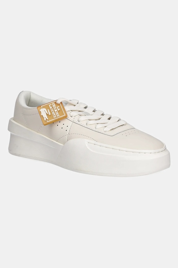 Tenisky Lacoste Aura Club Sneakers usňová koža béžová 50SFA0142