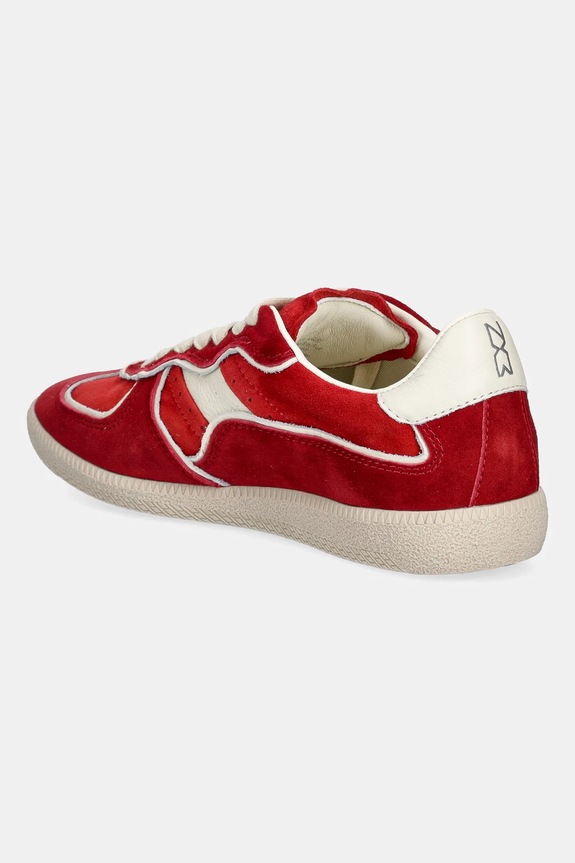 Boty Semišové tenisky Nokwol August August.Red.Kid.Suede červená
