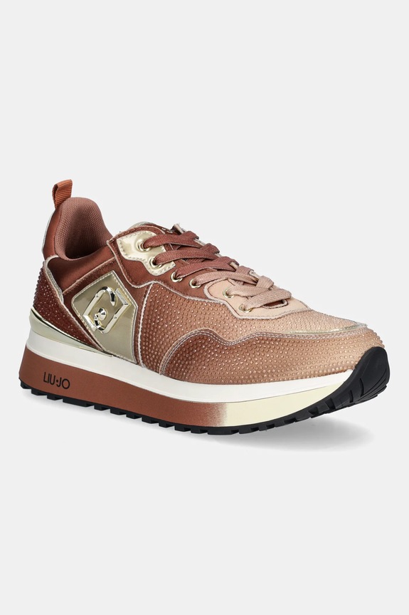 Liu Jo sneakersy LIU JO MAXI WONDER 01 syntetyczny brązowy BF5009TX001S3917