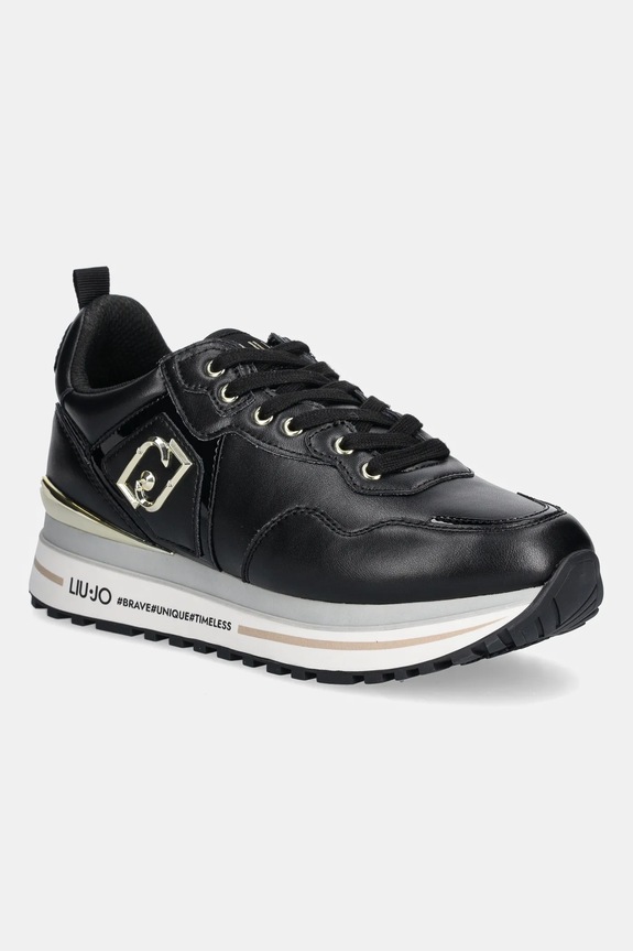 Liu Jo sneakersy LIU JO MAXI WONDER 01 tekstylny czarny BF5009P010222222