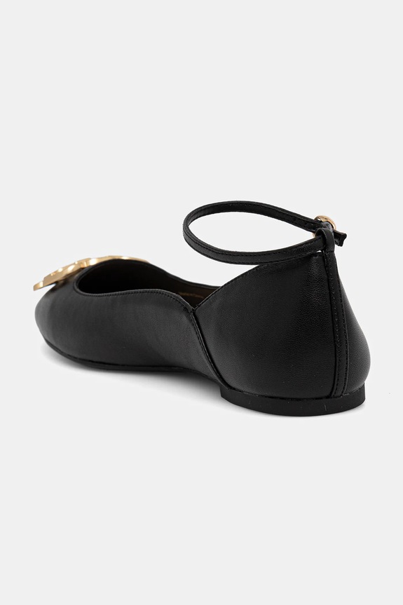 Cipők Liu Jo bőr balerina cipő BRIGITTE 01 SF5039P006222222 fekete