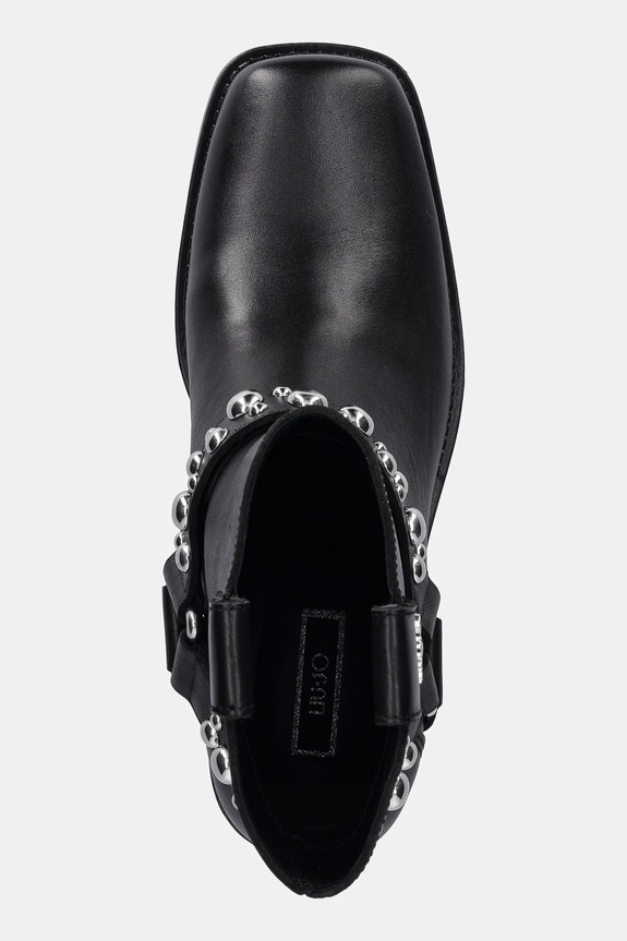 Kožne gležnjače Liu Jo ROXY 01 crna SF5047P010222222