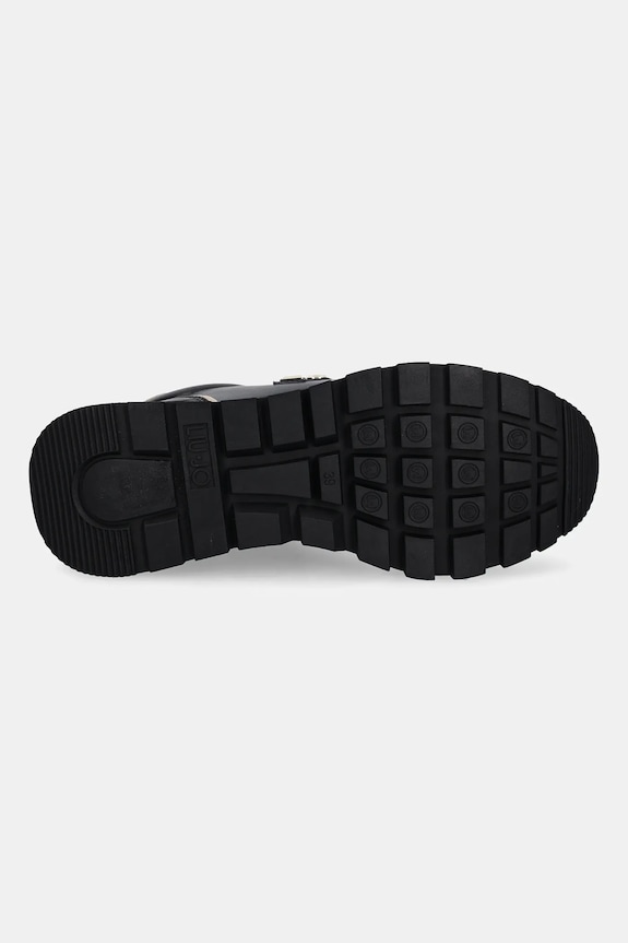 Δερμάτινα sneakers Liu Jo AMAZING 25 BF5049PX026S1189 μαύρο