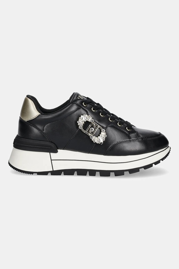 Liu Jo sneakers din piele AMAZING 41 BF5043PX026S1189 negru AW25