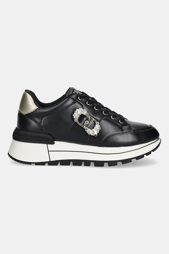 Liu Jo sneakers din piele AMAZING 41 BF5043PX026S1189 negru AW25