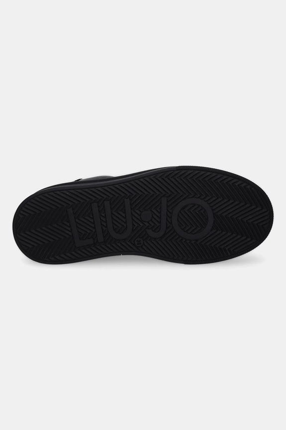 Liu Jo sneakersy skórzane SELMA 16 BF5039PX53222222 czarny