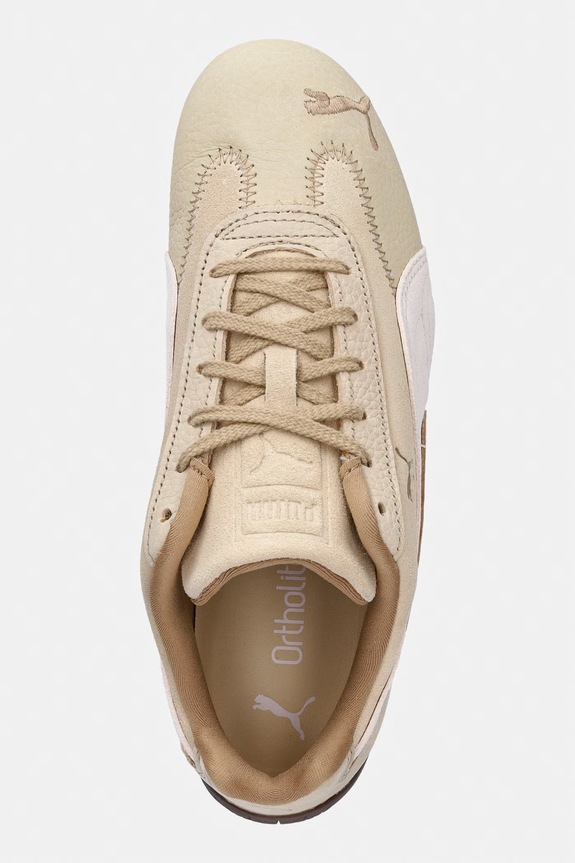 Puma sneakersy zamszowe Speedcat Wine Club Wns beżowy 402562