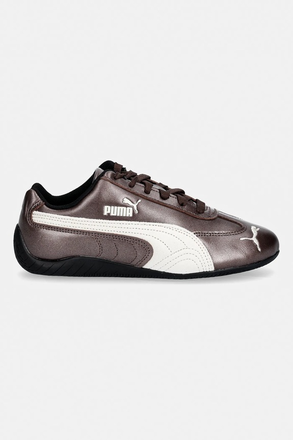 Puma sneakers in pelle Speedcat 403689 marrone AW25
