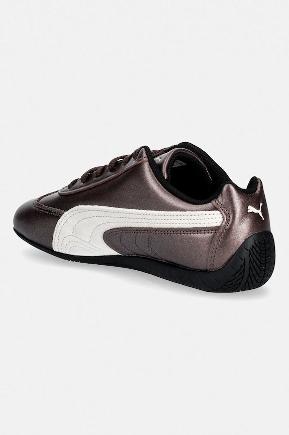 Scarpe Puma sneakers in pelle Speedcat 403689 marrone