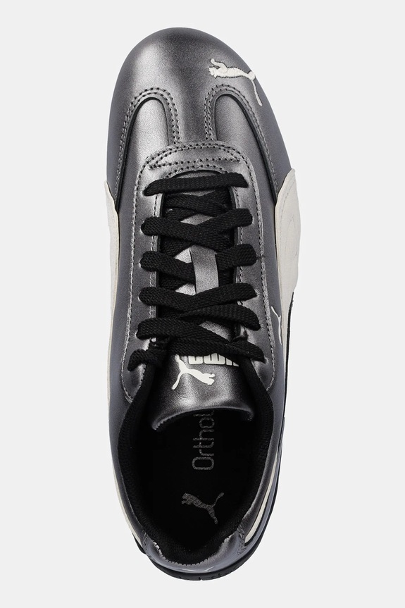 Puma leather sneakers Speedcat silver 403689