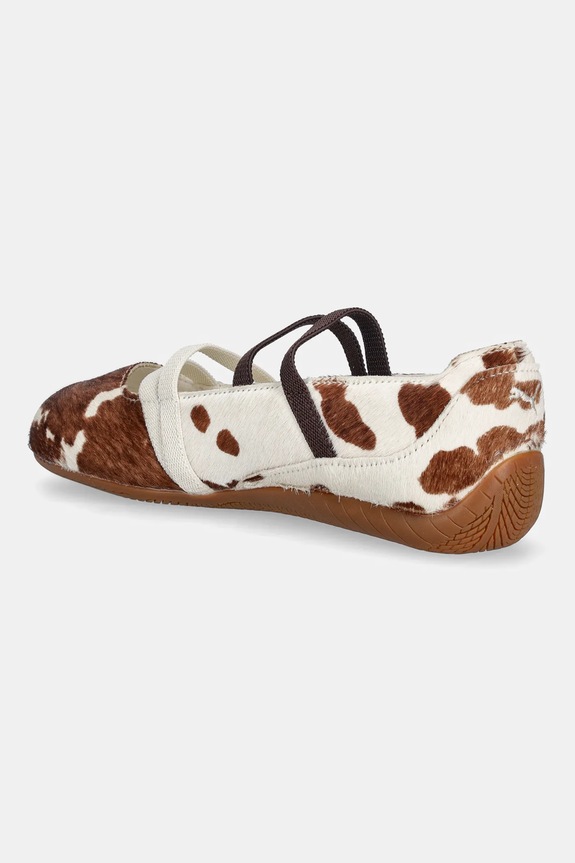 Scarpe Puma ballerine in pelle Speedcat Ballet Cow Wns 407787 beige