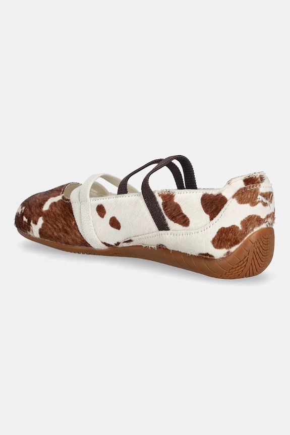 Scarpe Puma ballerine in pelle Speedcat Ballet Cow Wns 407787 beige