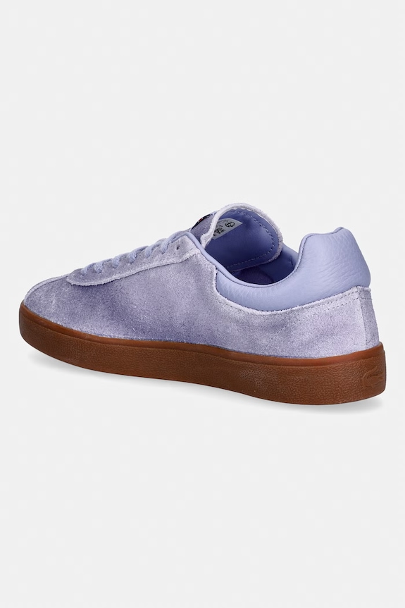 Obuwie Lacoste Baseshot Sneakers sneakersy damskie zamszowe 50SFA0020 fioletowy