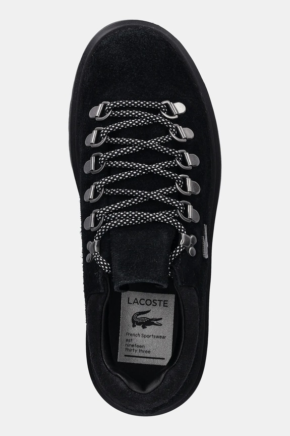 Lacoste sneakers in camoscio Baseshot Winter Sneakers blu navy 50SFA0041