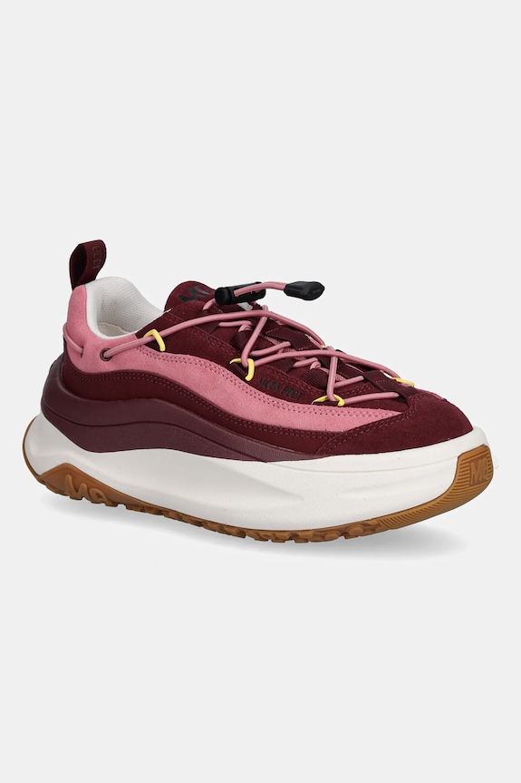 Superge Moon Boot MB MOON247 XLACE Semiš bordo 80D2490080.DJ01