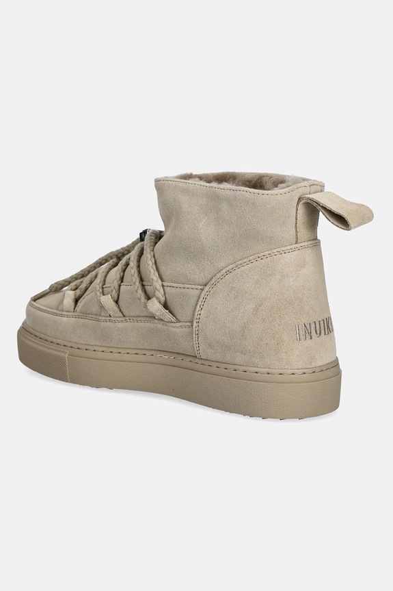 Obuv Semišové snehule Inuikii Classic Low 1001.001.0092.356 zelená