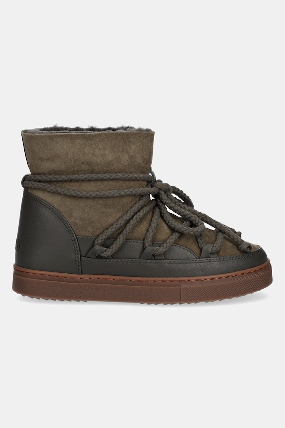Inuikii leather snow boots Classic 1001.003.0122.357 green AW25