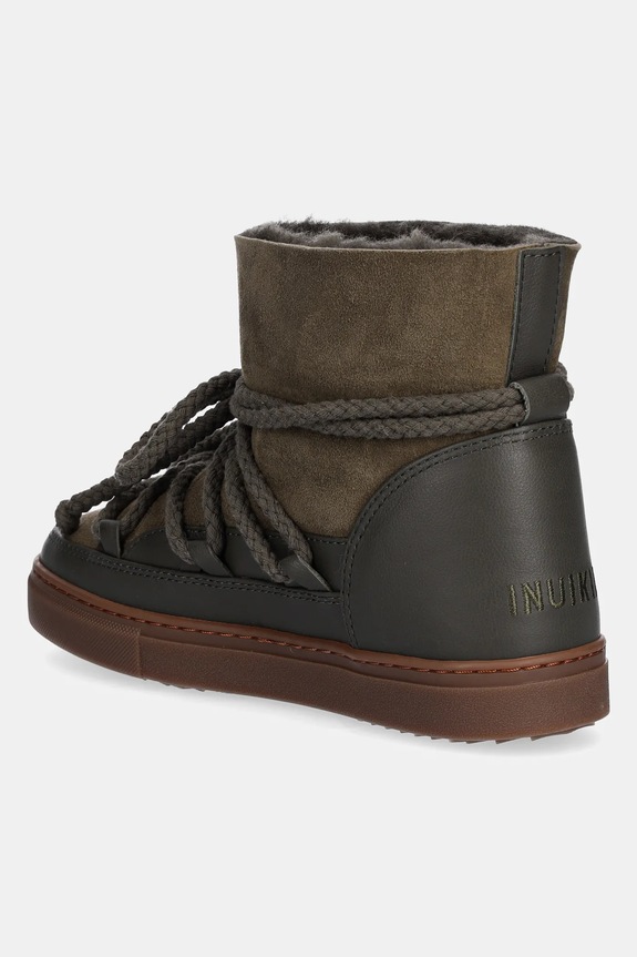 Shoes Inuikii leather snow boots Classic 1001.003.0122.357 green