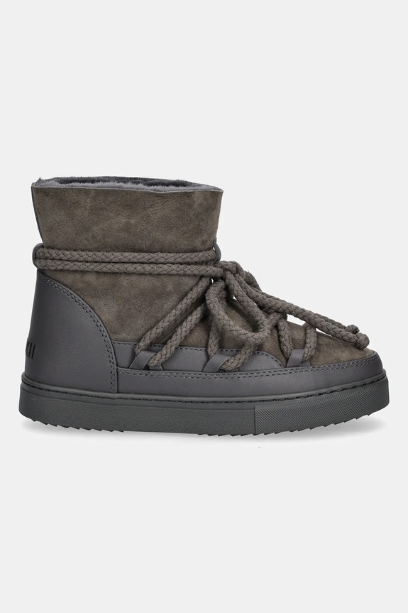 Inuikii stivali da neve in pelle Classic 1001.003.0122.031 grigio AW25