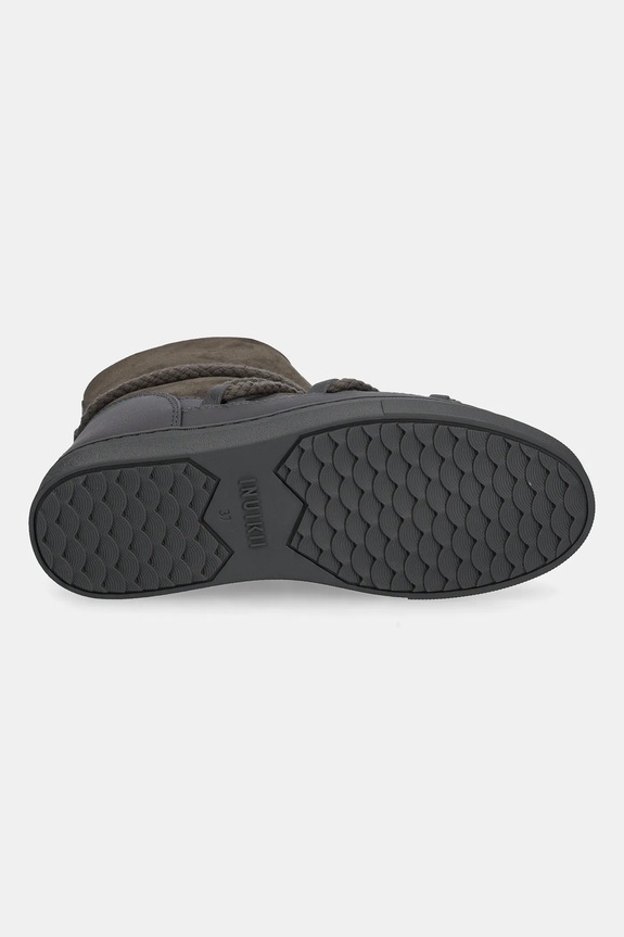 Inuikii stivali da neve in pelle Classic 1001.003.0122.031 grigio
