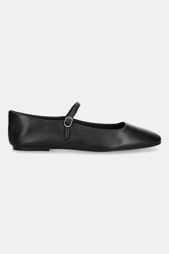 Steve Madden baleriny skórzane Maple 11003872.017 czarny AW25