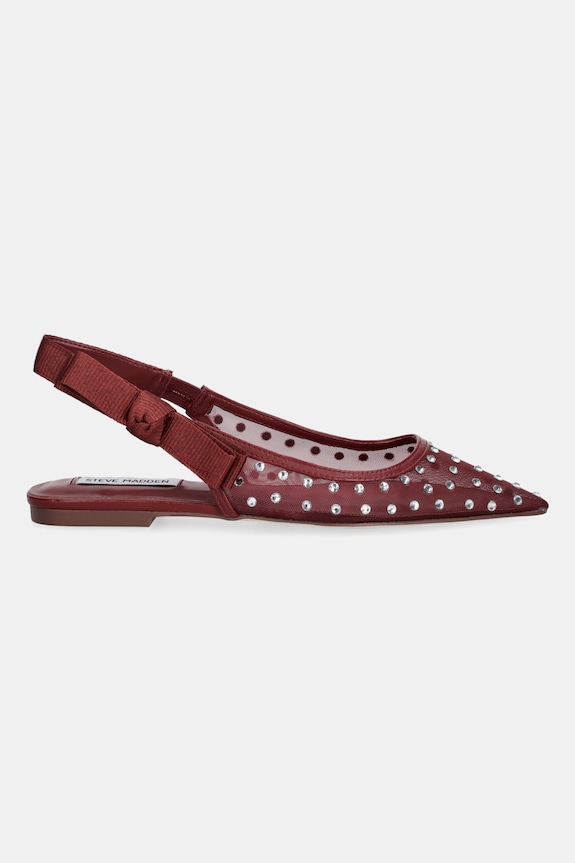 Steve Madden baleriny Olyvia-R 11003907.DYQ bordowy AW25