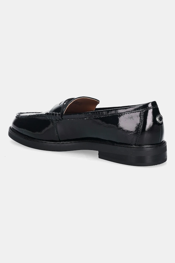 Încălțăminte Steve Madden mocasini de piele Adison 11004736.017 negru