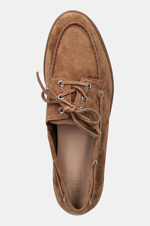 Semišové mokasíny Steve Madden Ports hnědá 11003906.935