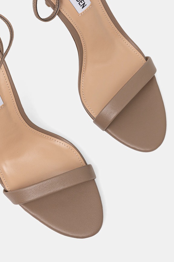 Δερμάτιινα πέδιλα Steve Madden Tecy καφέ 11002956.297