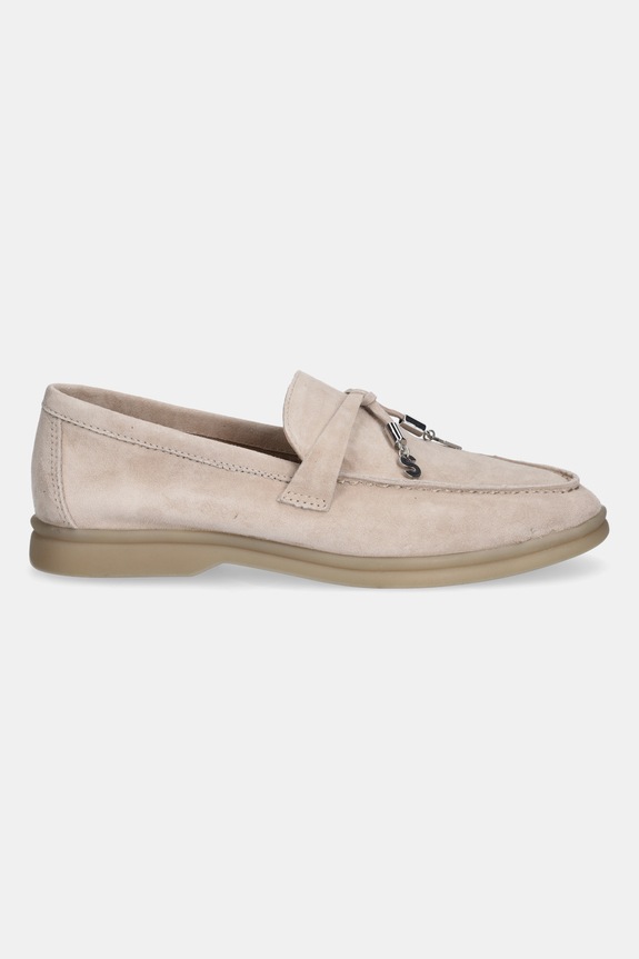Замшеві мокасини Steve Madden Portland 11003148.290 бежевий AW25