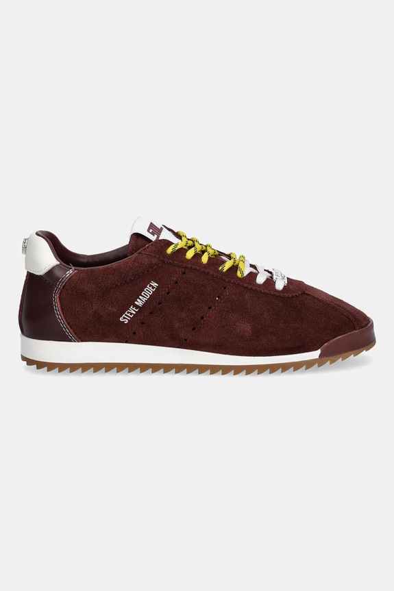 Steve Madden sneakersy zamszowe Mirage-Sm 11003908.622 bordowy AW25