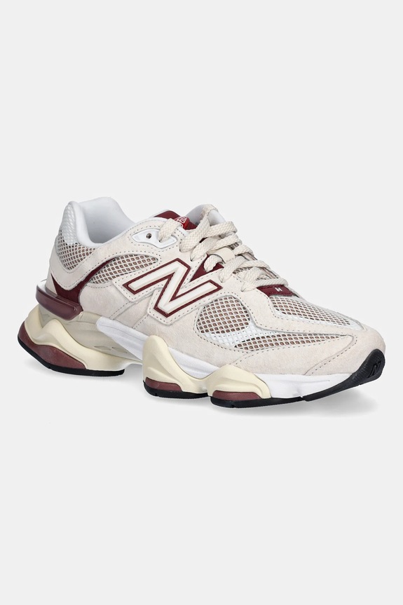 Sneakers New Balance 9060 δέρμα σαμουά μπεζ U9060PSD