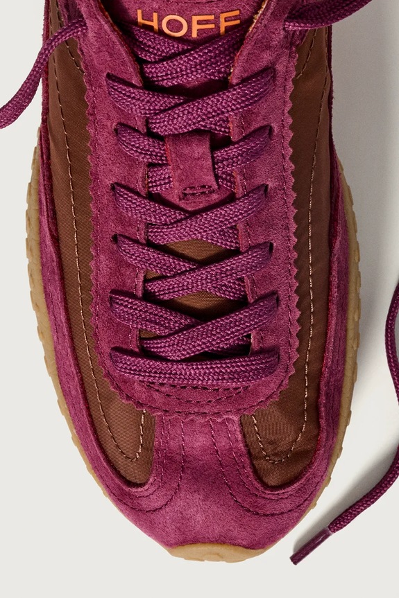Hoff sneakers BRIDGE MKII BURGUNDY rosu 22559003