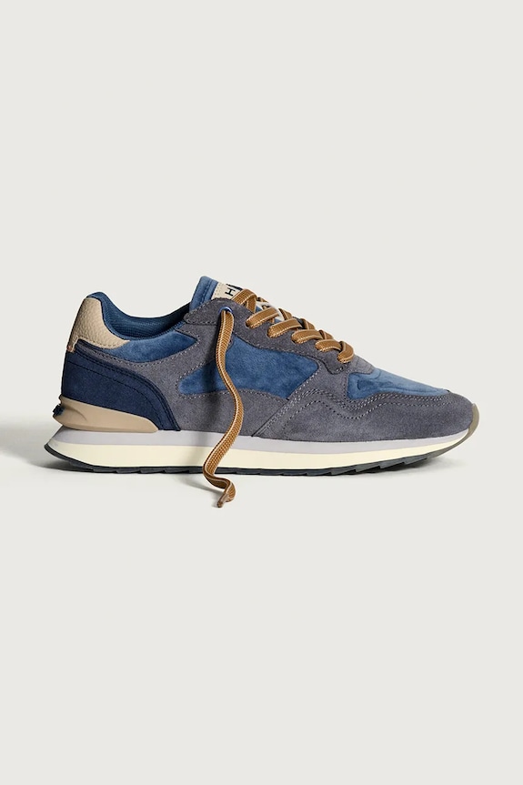 Hoff sneakers CITY MIAMI pelle scamosciata blu navy 22502003
