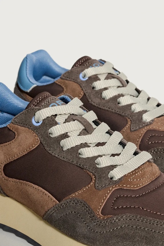 Scarpe Hoff sneakers in camoscio CITY AMSTERDAM 22502013 marrone