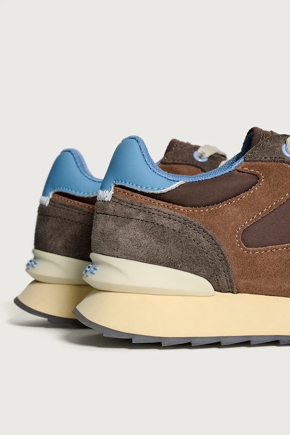 Hoff sneakers in camoscio CITY AMSTERDAM marrone 22502013