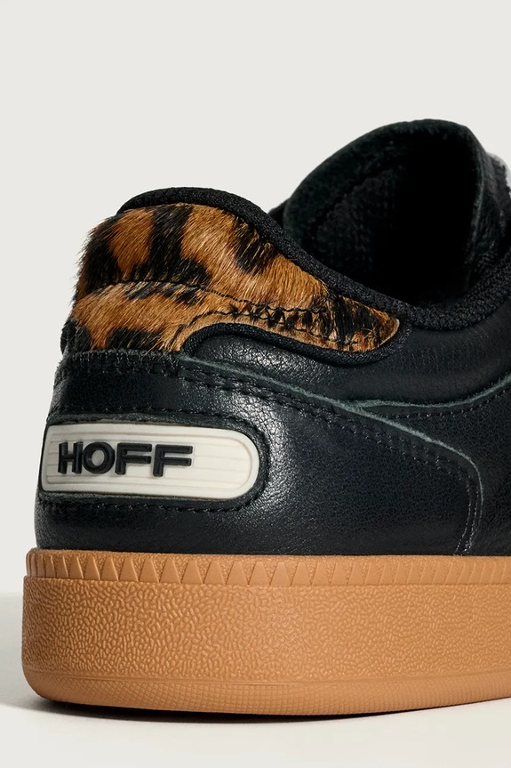 Obuwie Hoff sneakersy skórzane ALLEY BLACK WOMAN 22562002 czarny